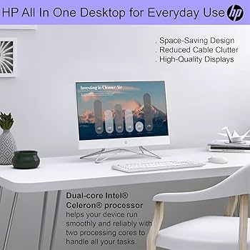 Amazon.com: HP 22 inch All-in-One Computer | Microsoft